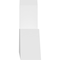 Ekena Millwork Portland Architectural Grade PVC Gable Bracket, 60"W x 12 1/2"H x 4"D x 6"F, 5/12 Pitch GBP060X13X0406POR00 - alternate 2